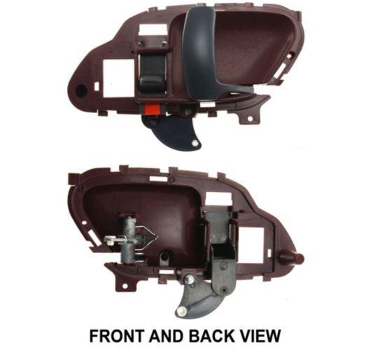New inside inner interior passengers red door handle chevy gmc pickup truck suv