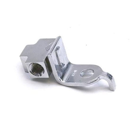 New 3/8"-24 iff each port w/ bracket chrome adapter tee