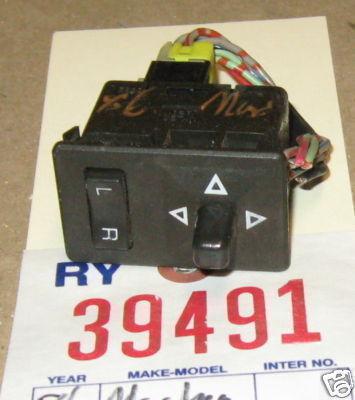 Nissan 86 maxima power mirror switch 1986