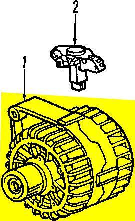 Bmw 12317540992 genuine oem factory original alternator