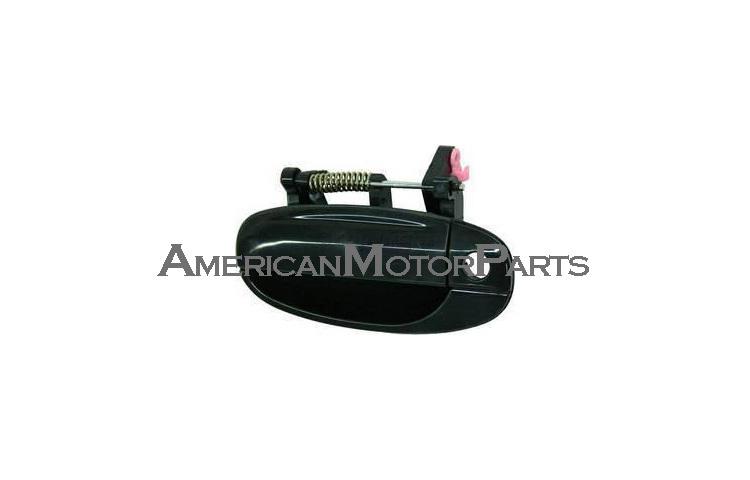 Driver replacement outside front smooth black door handle chevy pontiac 96409548