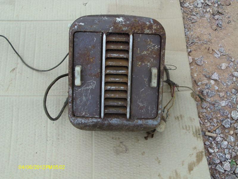 1930's 1940's art deco hot water heater with switch works great!!!!