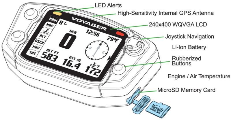 Trail Tech Voyager GPS Computer Kit Kawasaki KLX 140 KLX140 08 09 10 11 12 NEW, US $274.95, image 7