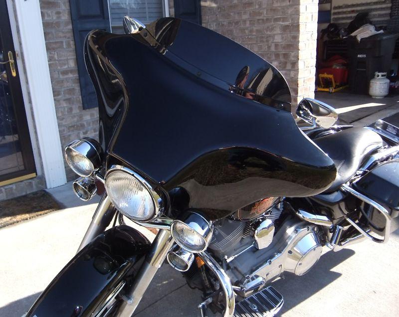 Front outer fairing *black* for harley davidson touring  