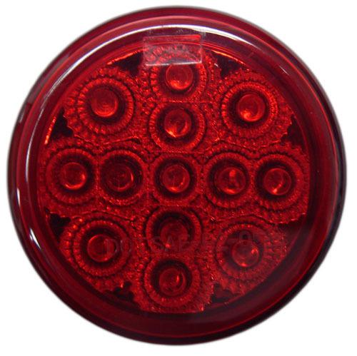 One 2.5" red led clearance / marker light for trucks and trailers