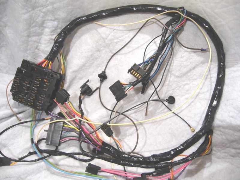 1971 chevelle el camino tach and gauge dash cluster housing wiring harness