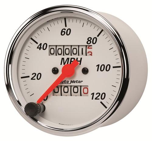 Auto Meter 1396 Arctic White; Mechanical Speedometer, US $111.42, image 2