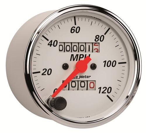 Auto Meter 1396 Arctic White; Mechanical Speedometer, US $111.42, image 3