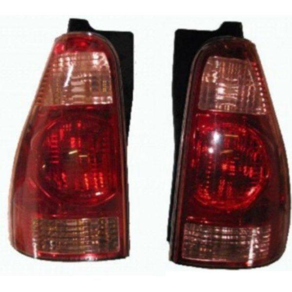 Tail light brake lamp lens/housng rear pair set driver passenger side left+right