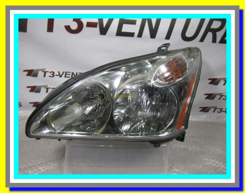 04-09 lexus rx350 rx 330 halogen headlight left driver side lh oem genuine