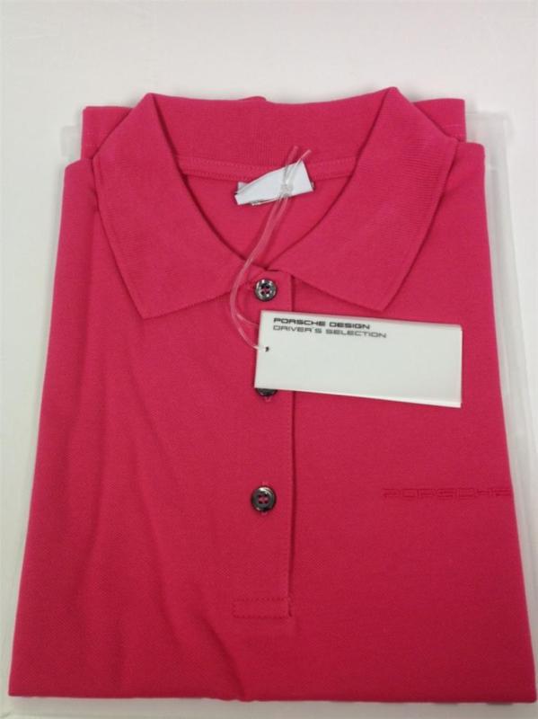 Porsche women's polo in pink! new!