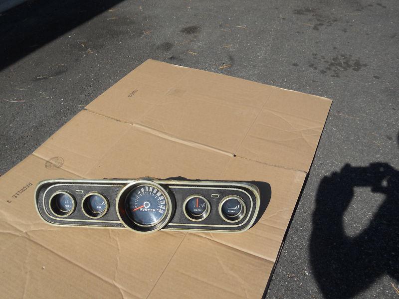 Find 1966 Mustang Instrument Dash Gauge Cluster Panel in Peabody