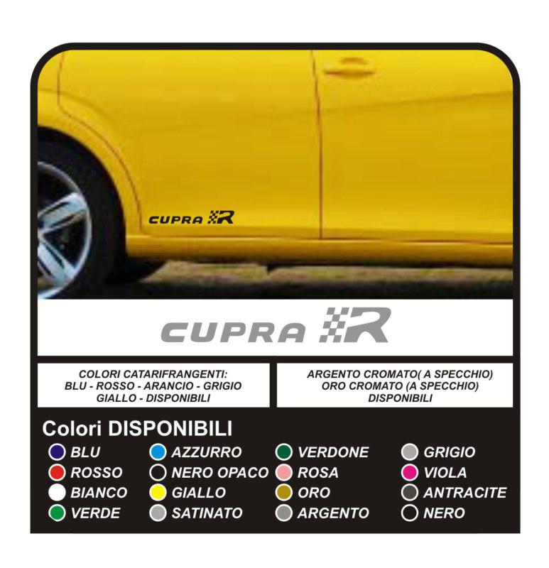 Stickers seat sport side skirt ibiza leon cupra altea fr r st tdi new decals
