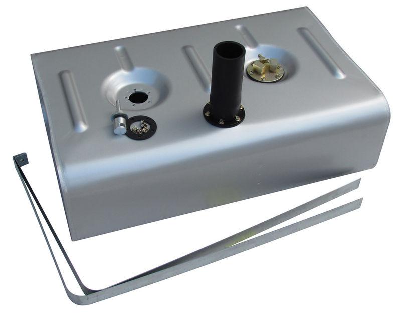 Universal steel fuel or gas tank - 16 gallon - remote fill-tanks inc - ut-n-2h