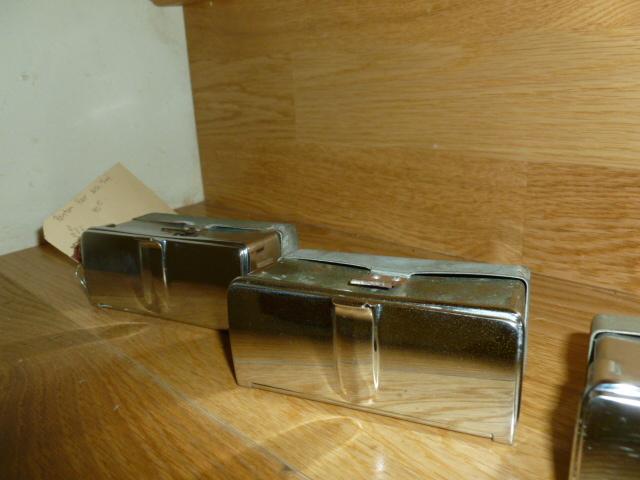 Mercedes ponton 220 s se rear door ashtray, excellent chrome