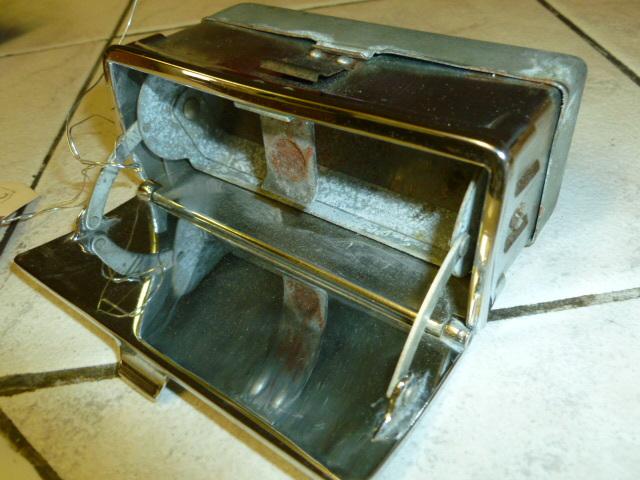 MERCEDES PONTON 220 S SE REAR DOOR ASHTRAY, EXCELLENT CHROME, US $115.00, image 3