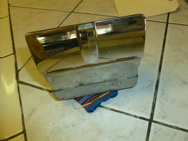 MERCEDES PONTON 220 S SE REAR DOOR ASHTRAY, EXCELLENT CHROME, US $115.00, image 9