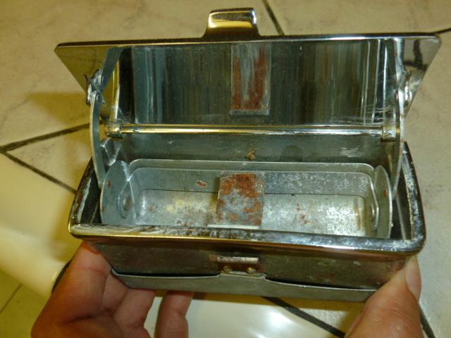 MERCEDES PONTON 220 S SE REAR DOOR ASHTRAY, EXCELLENT CHROME, US $115.00, image 11