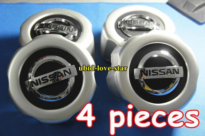 Find Set Nissan Emblem Wheel Hub Center Caps 1996 to 99 Pathfinder