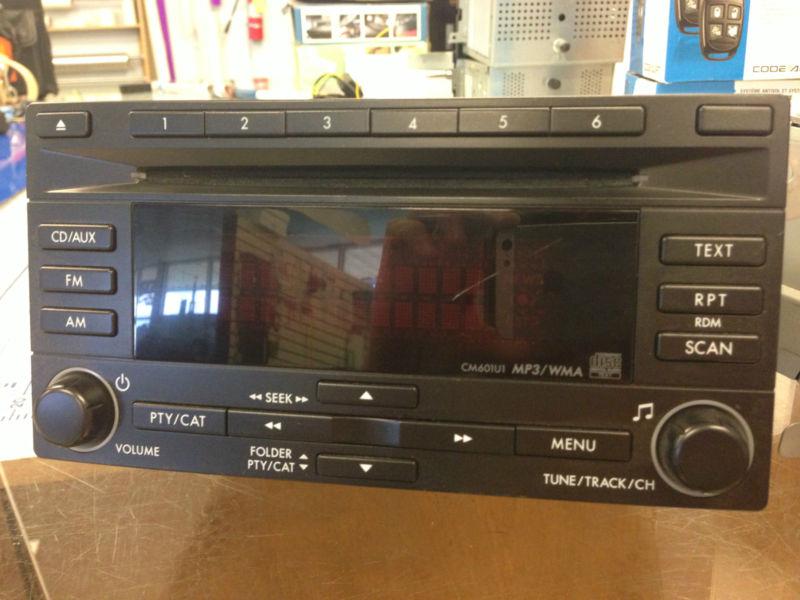 Am/fm radio - 2009-present subaru impreza (86201fj600)