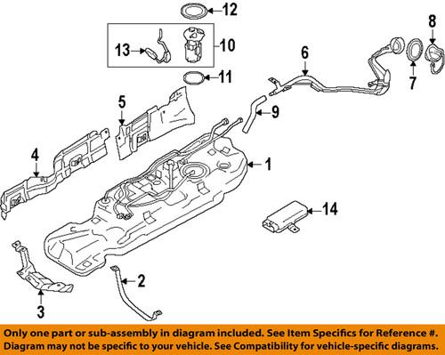 Nissan oem 173421hj0a fuel tank lock ring/seal/fuel pump tank seal