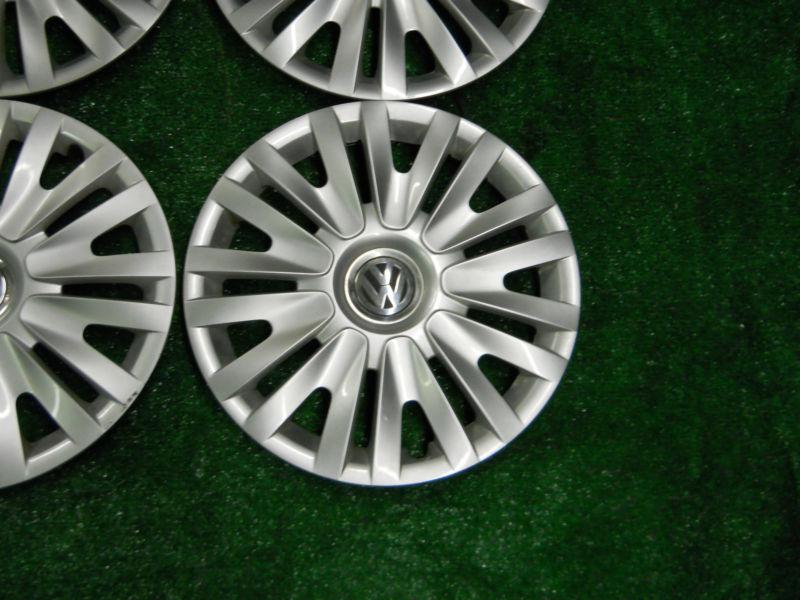 Find VW Volkswagen Golf 15" Wheel Cover Hub Cap Silver Finish 5K0.601.