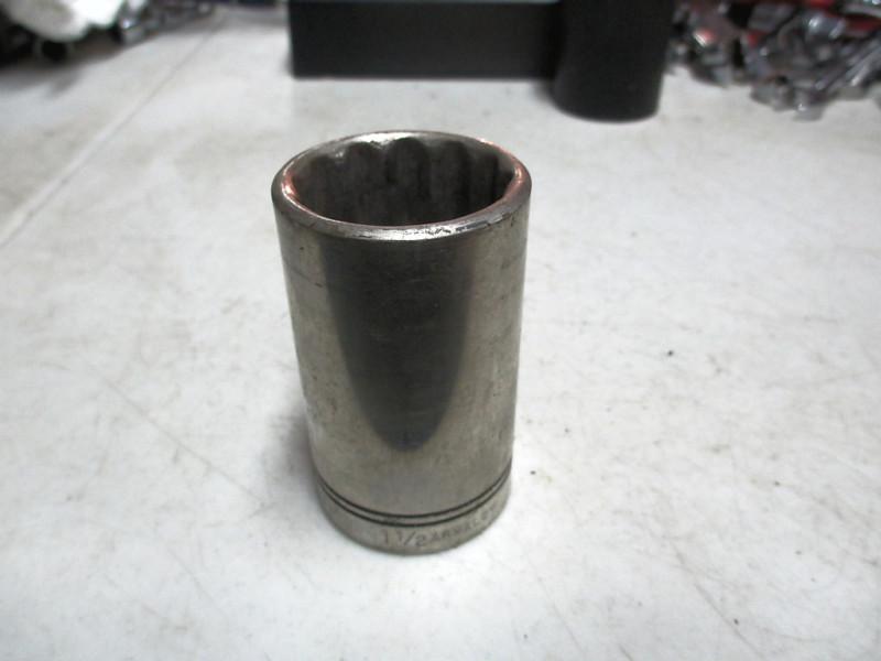 Armstrong 3/4" drive 12 point 1-1/2" deep socket #13-348 made in usa