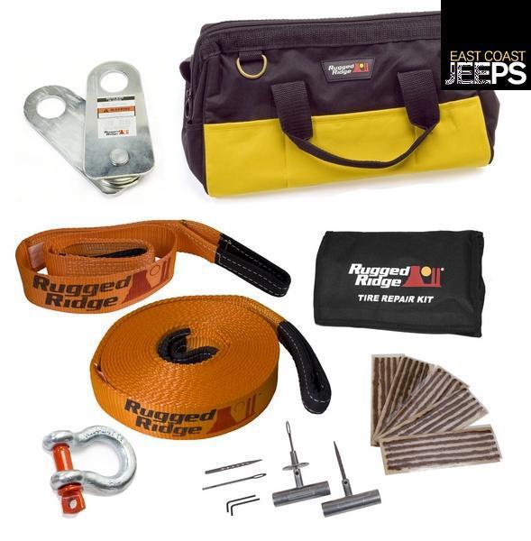 15104.27 rugged ridge atv/utv standard recovery gear kit
