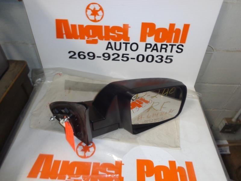 07 08 09 10 11 12 toyota tundra r. side view mirror power w/o turn signal heated