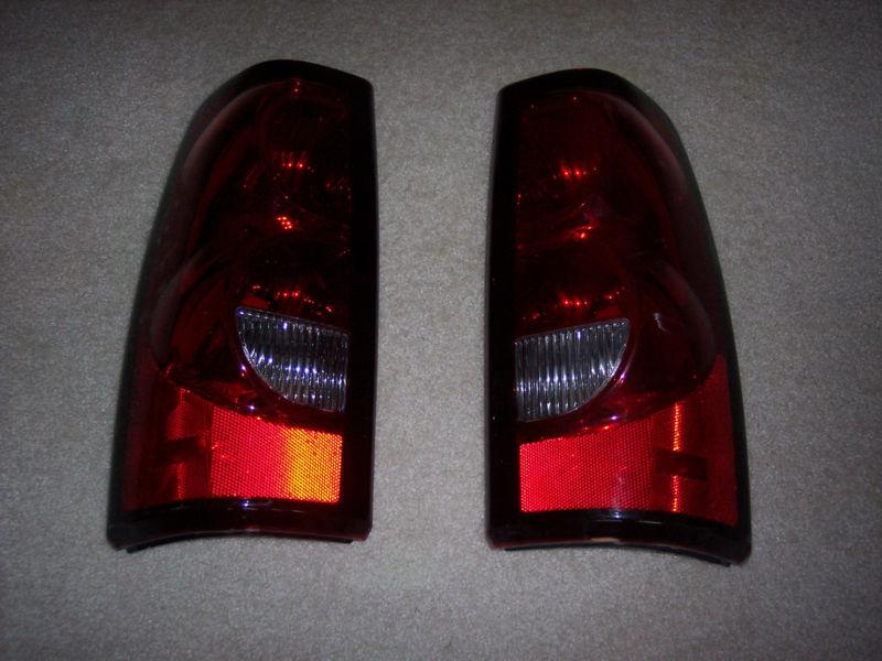  oem tail light lense assembly set r&l