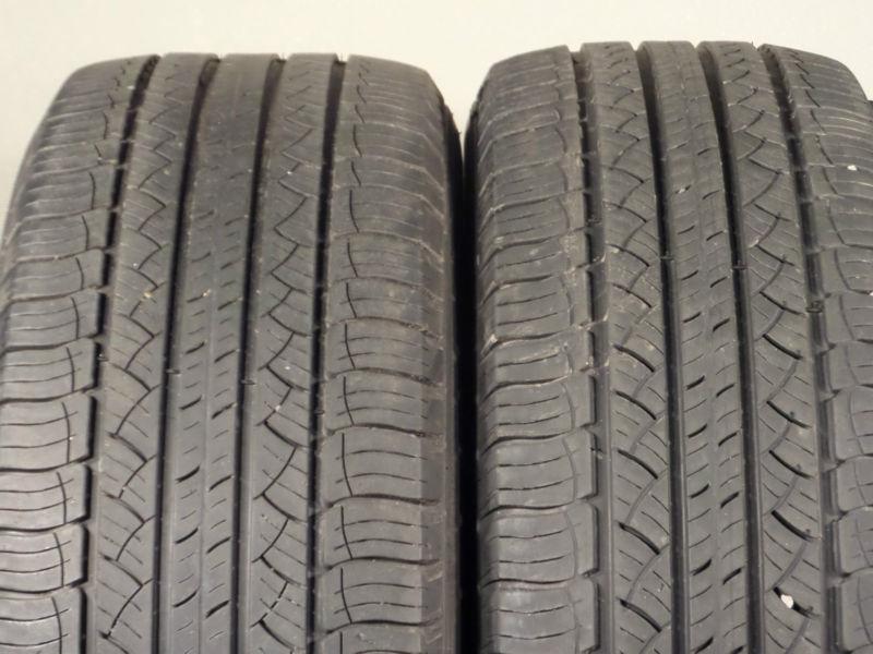 Great pair of  245/60r18 michelin latitude touring hp 245/60/18   usedtire 18-6h