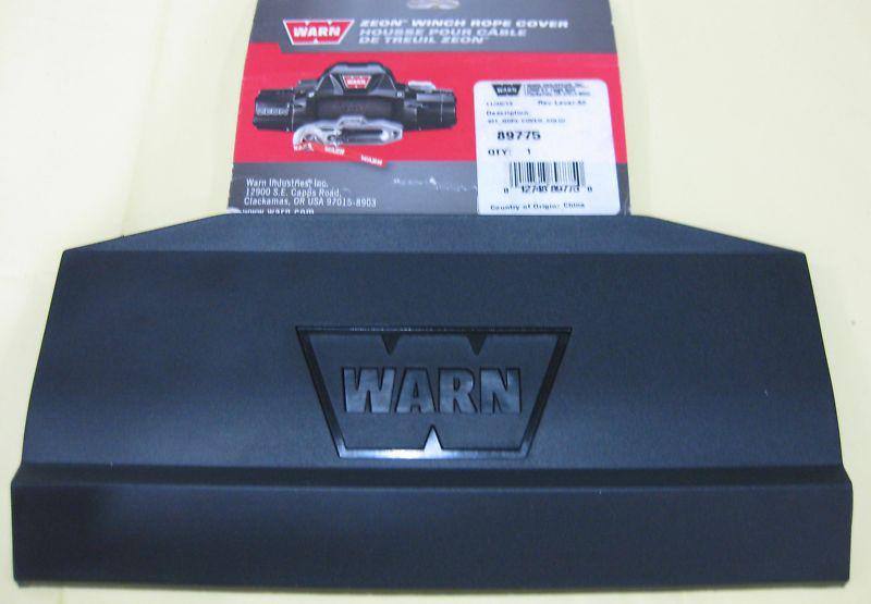 Warn 89775 zeon winch rope cover solid design