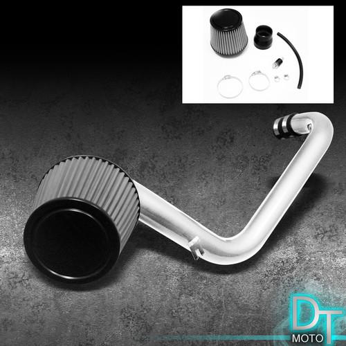 Stainless washable filter+cold air intake 94-01 integra ls/rs/gs polish aluminum