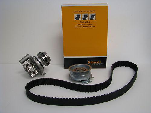 Vw jetta beetle golf timing belt kit 2.0l 1998-2006 oem w/ water pump free ship