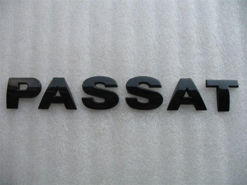 98 99 00 01 02 03 04 05 vw passat black blackout blacked out emblem logo badge 