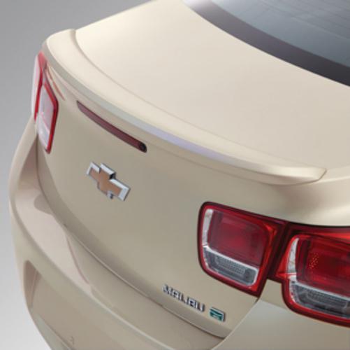 13-14 chevrolet malibu champagne silver metallic spoiler kit 22882685