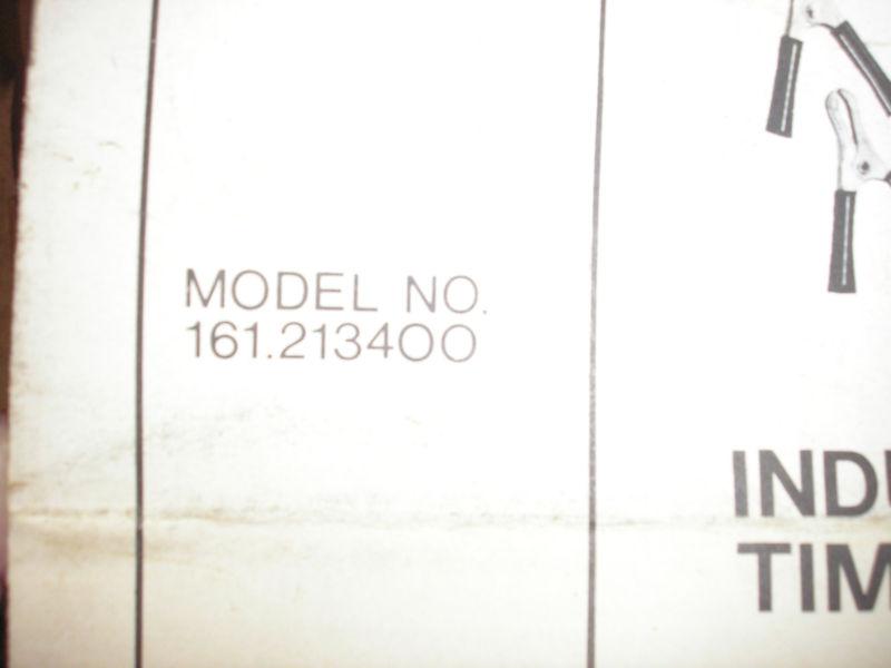 Vintage Craftsman model 161-213400 Timing Light, US $12.99, image 6