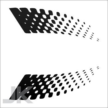 Decal sticker tribal racing design sports cars speed finish lines 0502 agx63