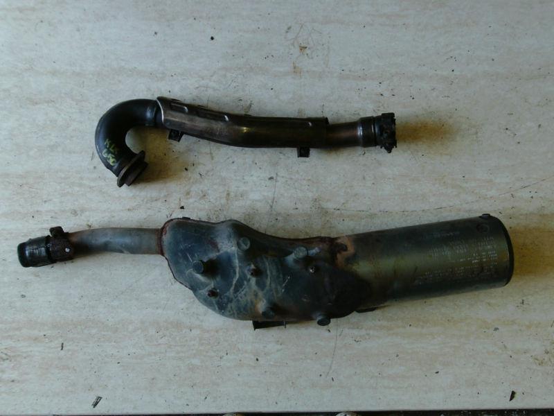 Kawasaki klx 650; 1993- complete exhaust system
