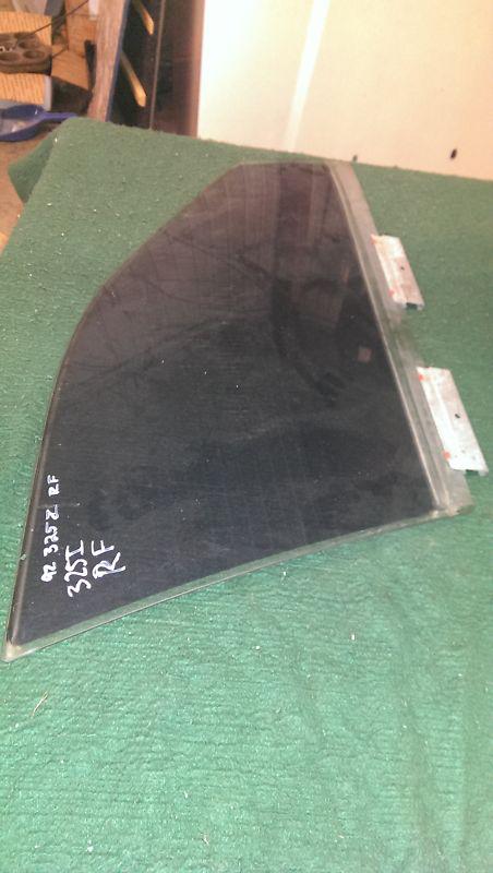 1992  90-94 bmw 325i passenger front door window