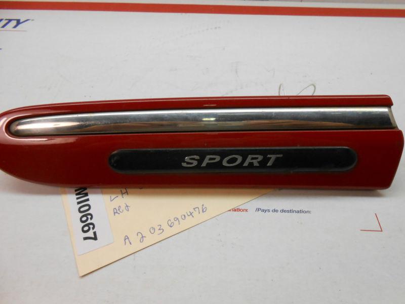 Mercedes benz c320 lh sport quarter trim panel 00-02 a203690476 mi0667