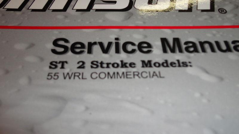 2002/2003 JOHNSON MANUAL ST 2 STROKE 55 WRL COMMERCIAL #5005483 BOAT MOTOR, US $65.62, image 2