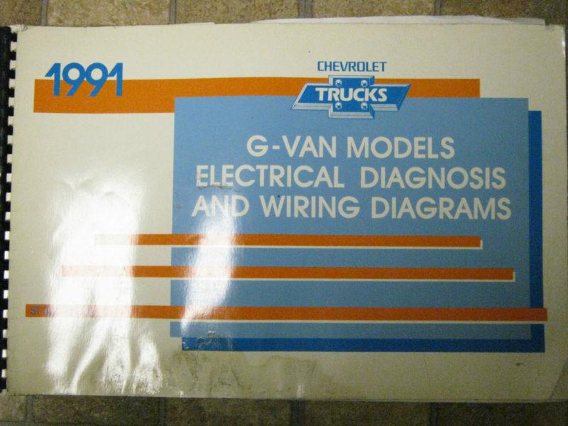 1990 chevy g van models electrical diagnosis & wiring diagrams original c143