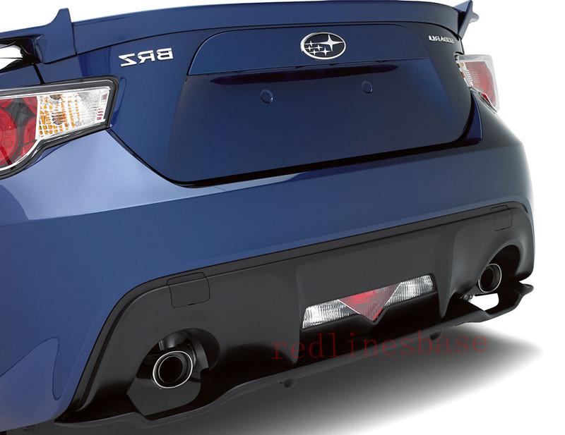 2013-2014 scion fr-s oe style poly urethane rear lip diffuser coupe only