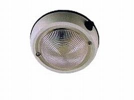 Perko light dome exterior-5in-white 1253dp2wht