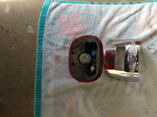 Harley Dyna Tail Light And Chrome Cover, US $40.00, image 3