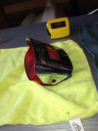 Harley Dyna Tail Light And Chrome Cover, US $40.00, image 7