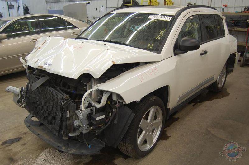 Side view mirror compass 901565 07 08 09 10 11 12 lft blk-text pwr tested gd