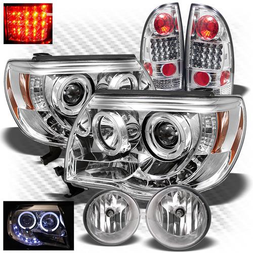 05-11 tacoma projector headlights + philips-led perform tail lights + fog lights