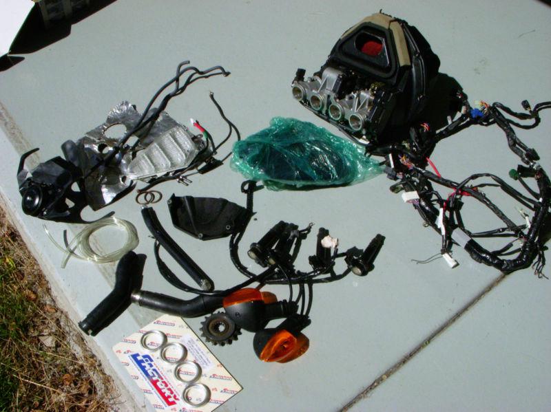 Find 06 Yamaha R6 Throttle Body + Wiring Loom/Harness + Air Box